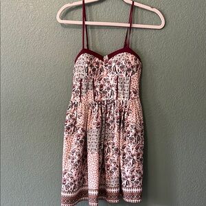 Band of Gypsies Floral Dress with Pockets